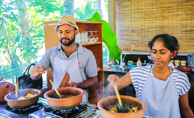 Cooking with a Local